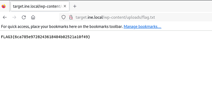 Flag file in uploads