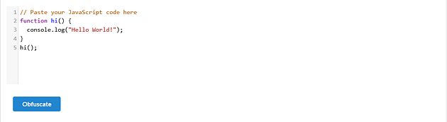 Example of readable JavaScript code