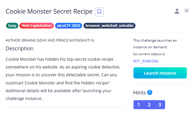 Cookie Monster challenge