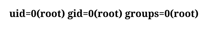 SSTI2 id output