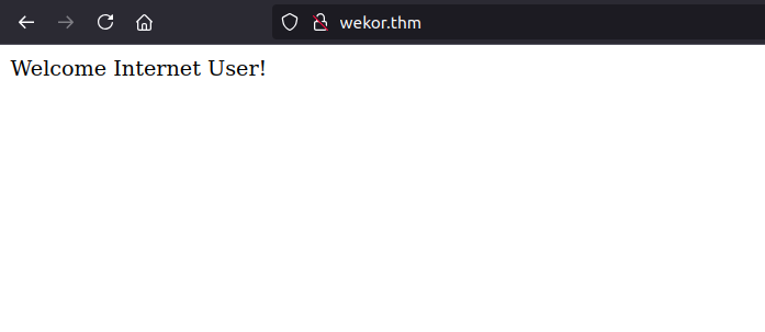 Wekor homepage