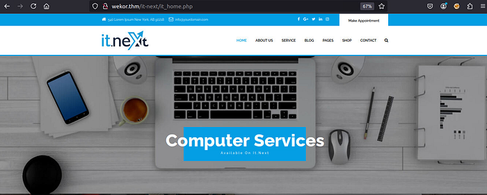 Wekor it-next site