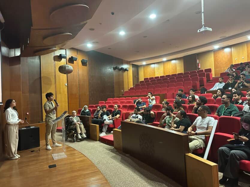 Participants attending the HackTheSystem CTF briefing