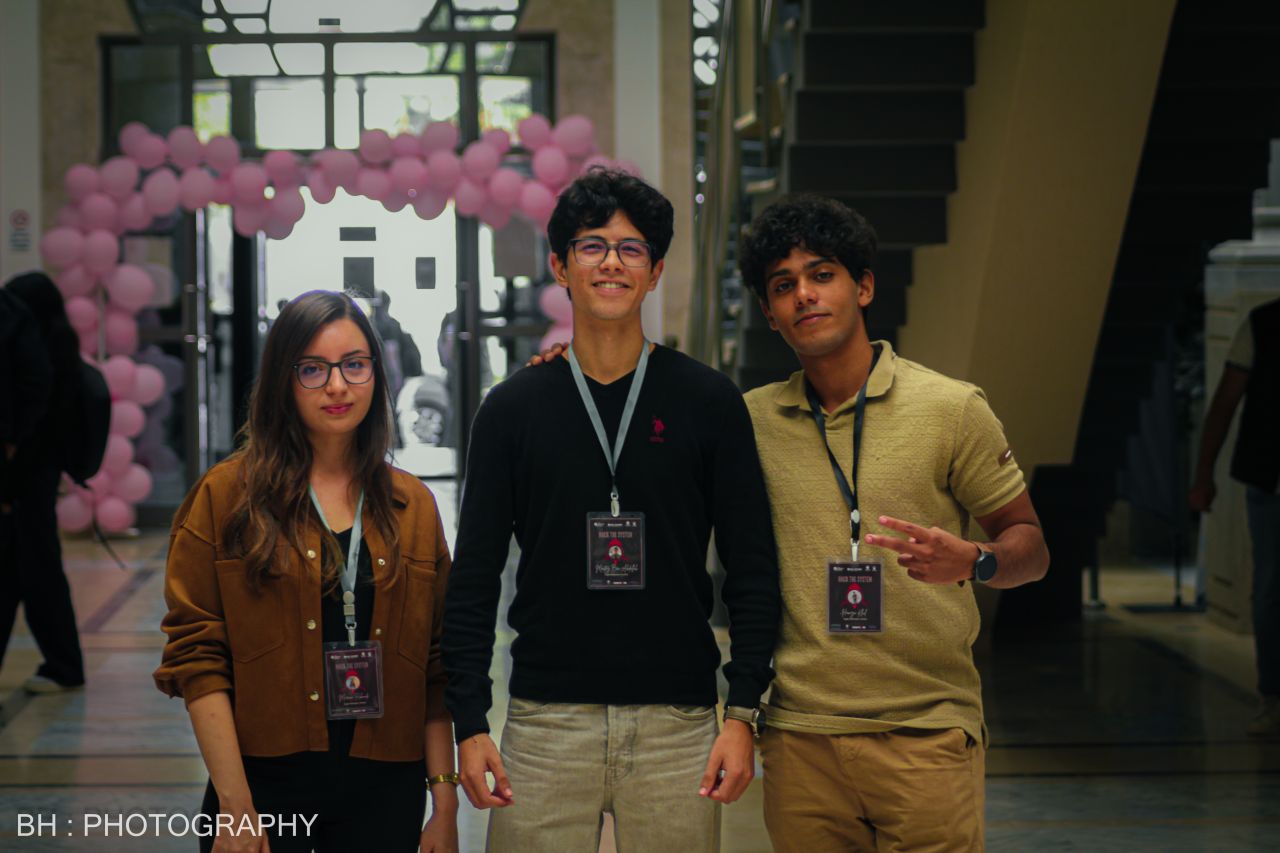 EagleDefenders team members at HackTheSystem